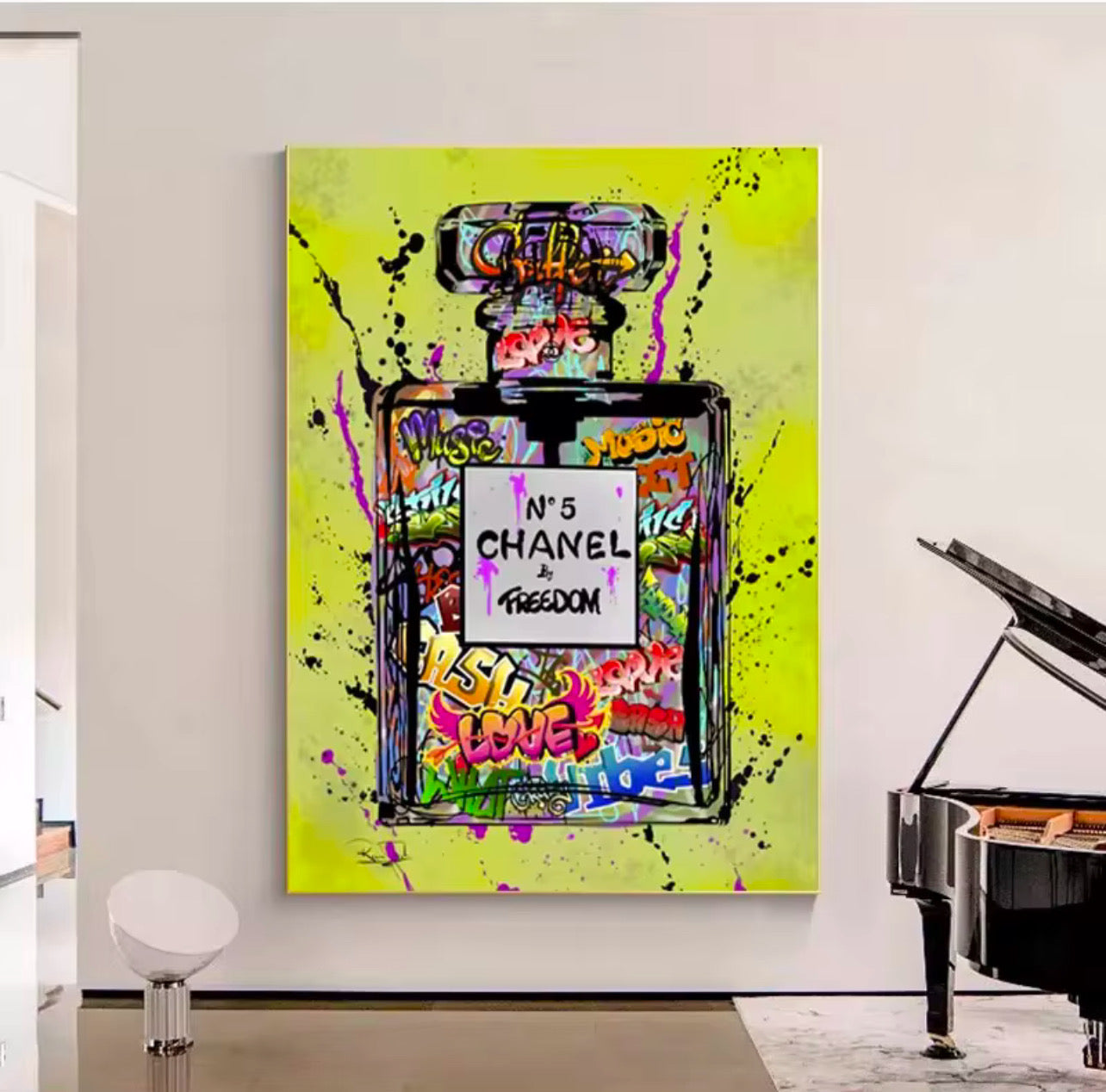 Chanel Freedom Graffiti