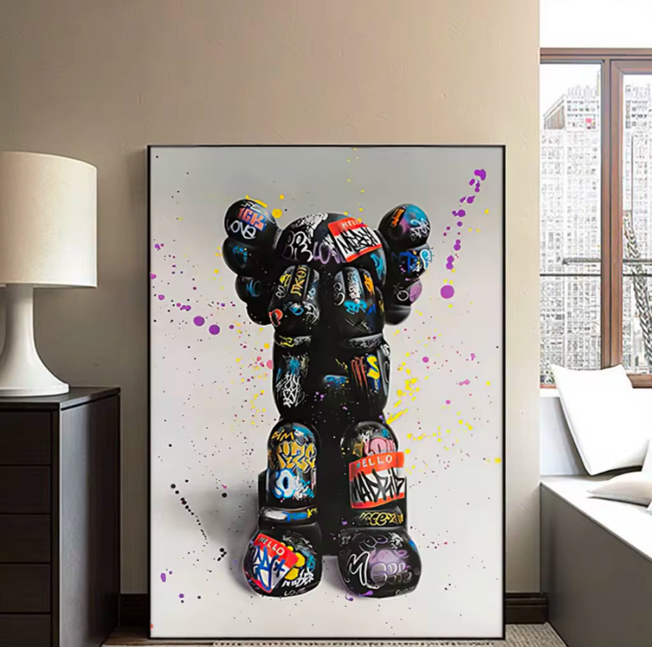 KAWS Graffiti Bear